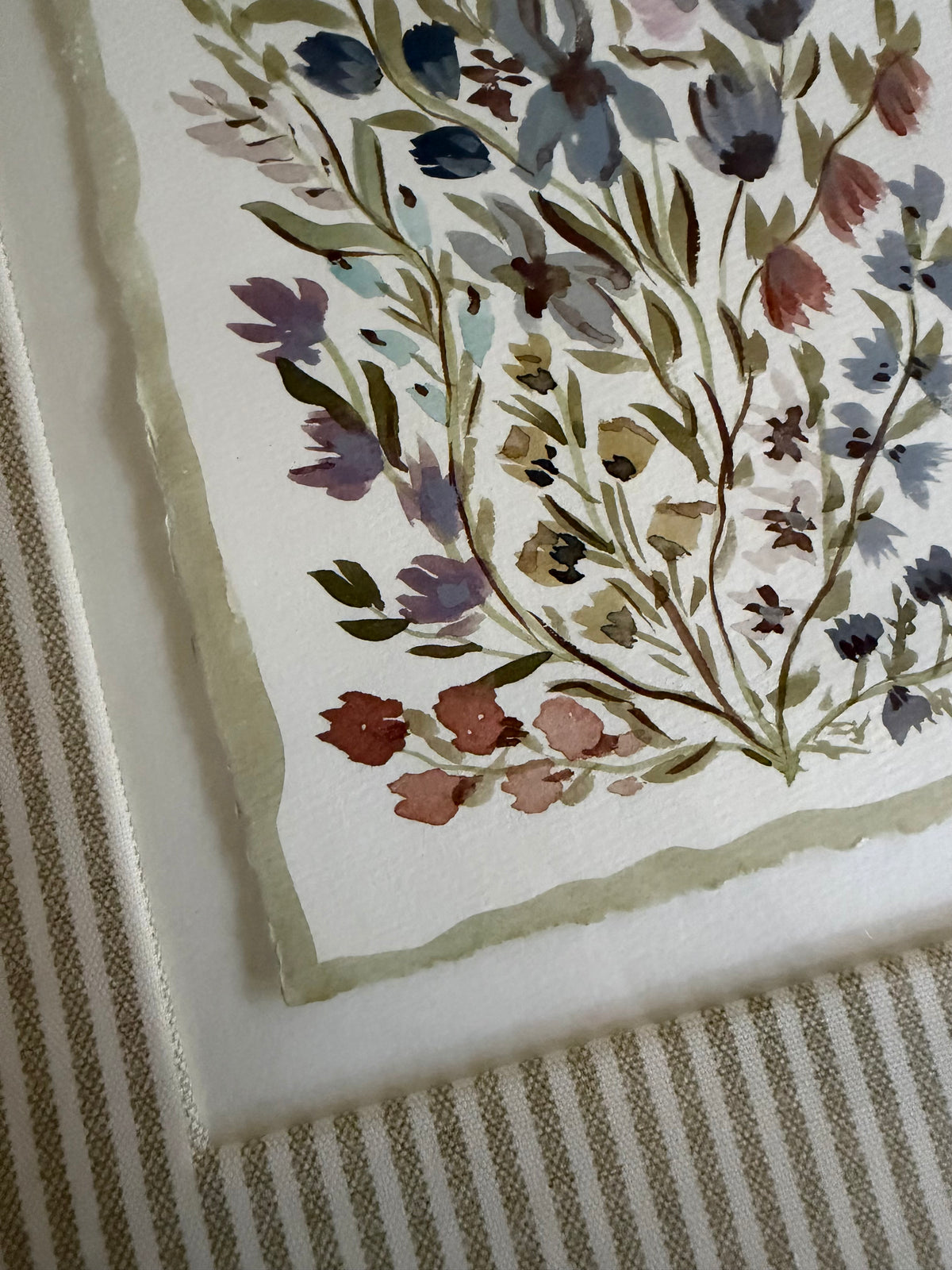 Wildflowers in Stripes