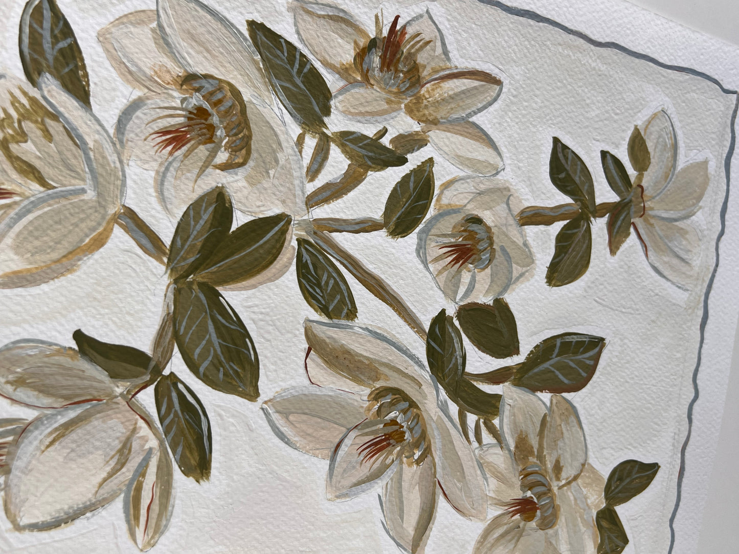 Linen Hellebores