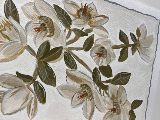 Linen Hellebores