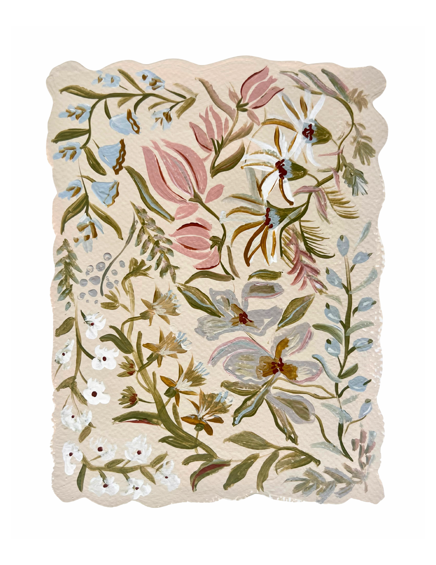 Floral Collage No. 1 Print