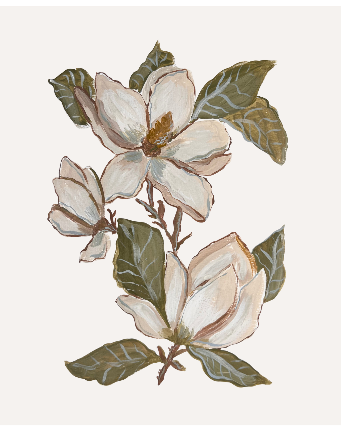 Magnolia Botanical Study