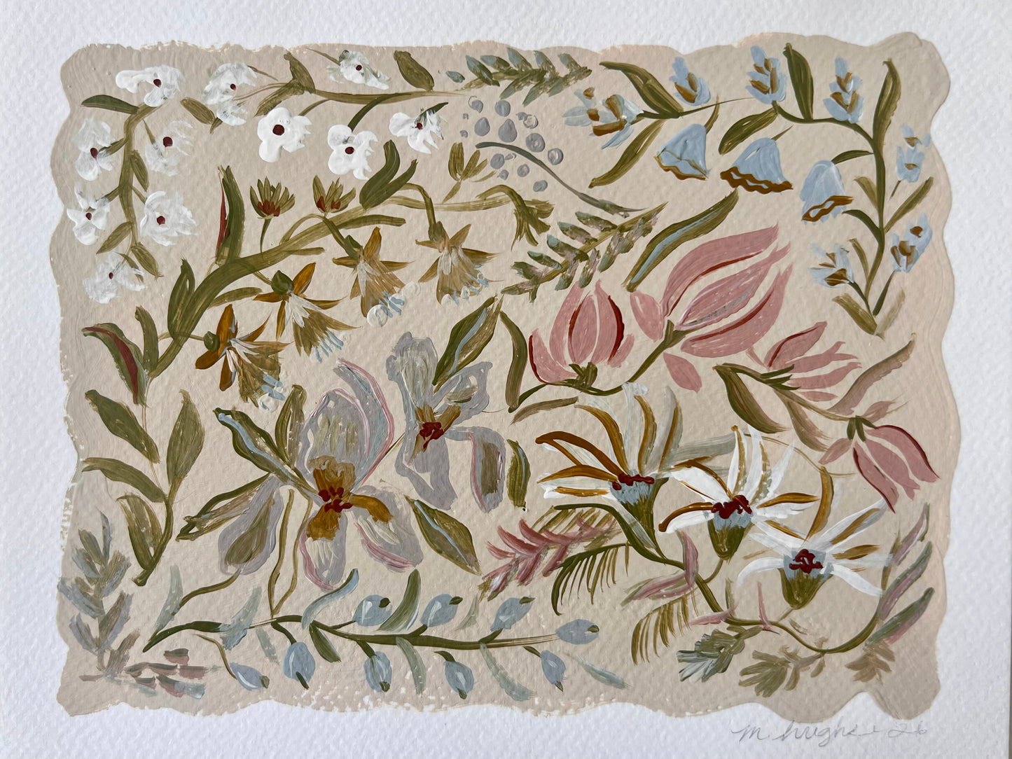 Floral Collage III