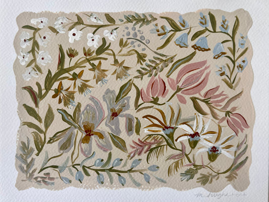Floral Collage III