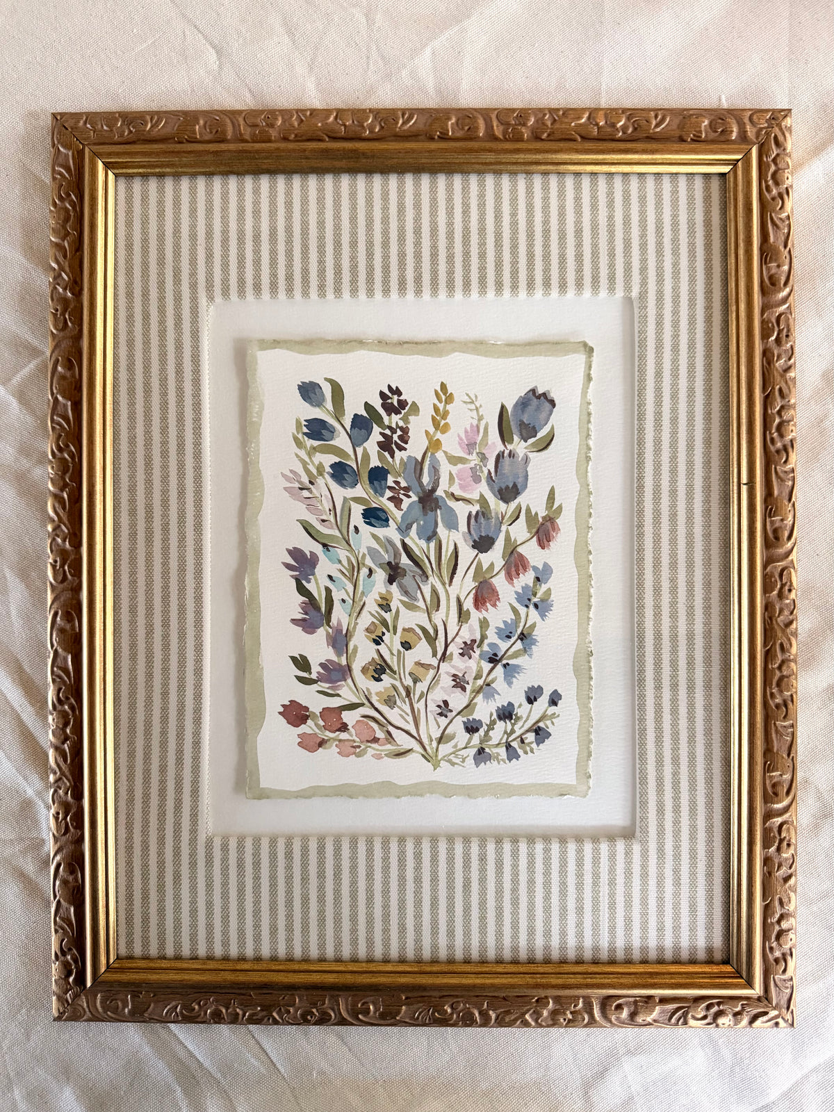 Wildflowers in Stripes