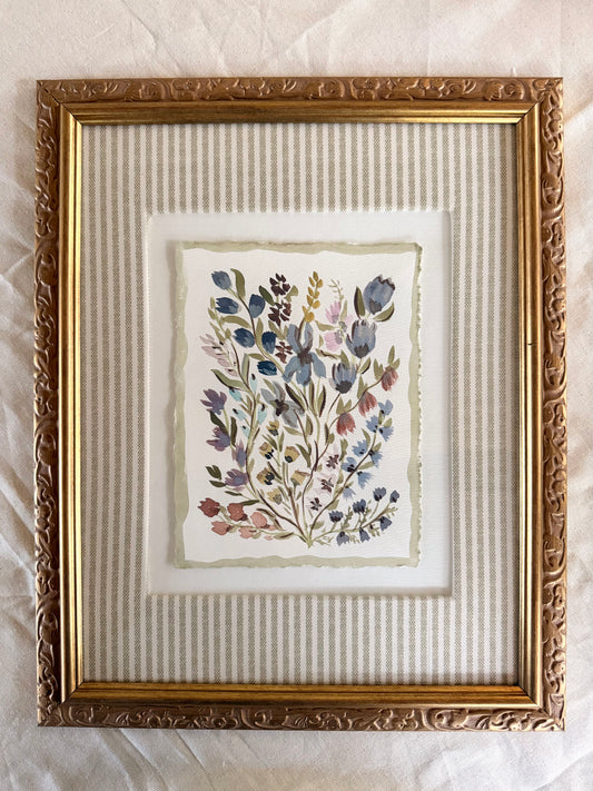 Wildflowers in Stripes