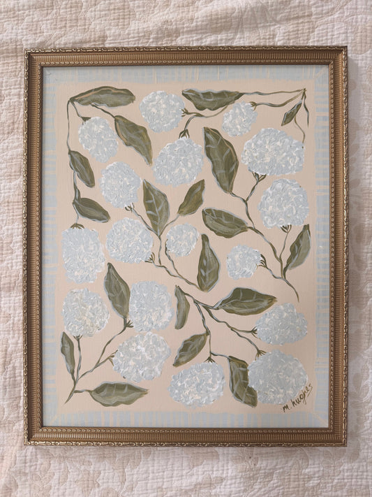 Collected Hydrangea Panel