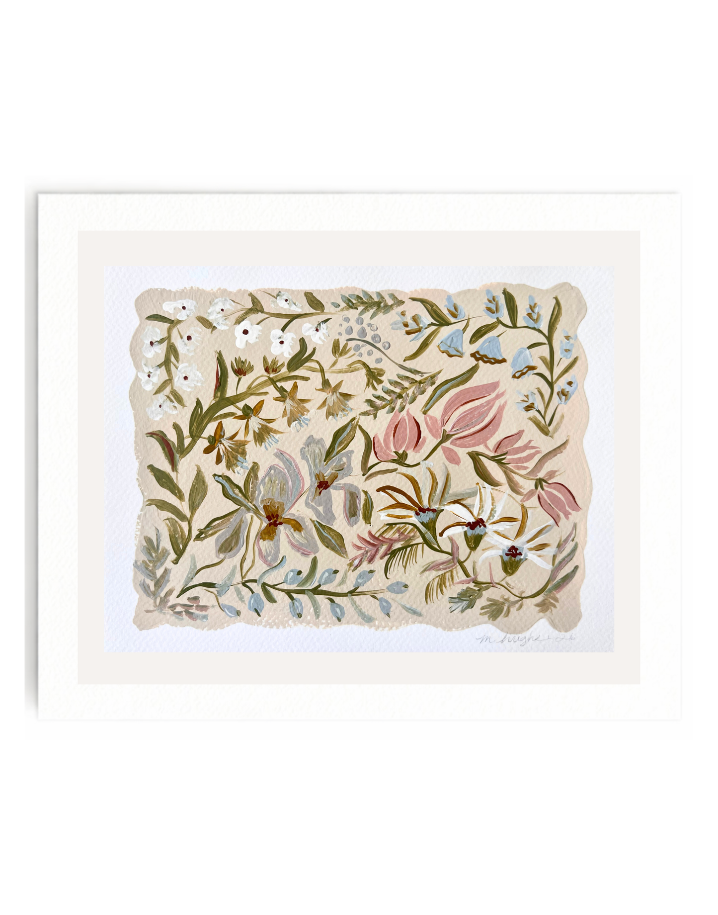 Floral Collage III