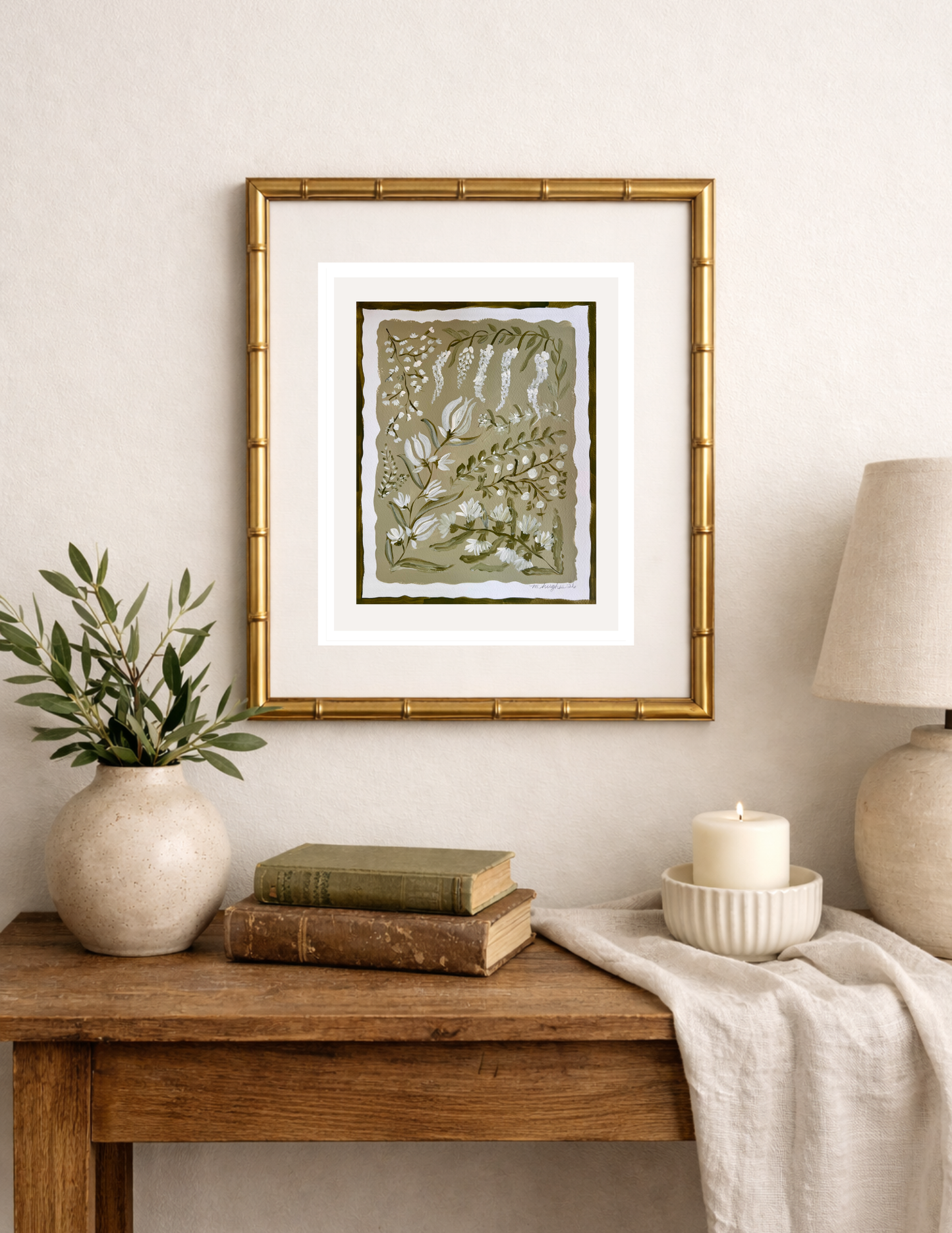 Olive Botanical Study