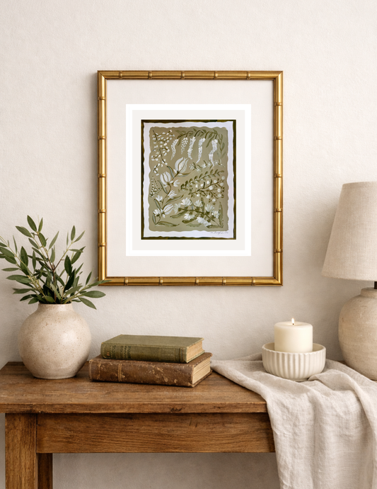 Olive Botanical Study